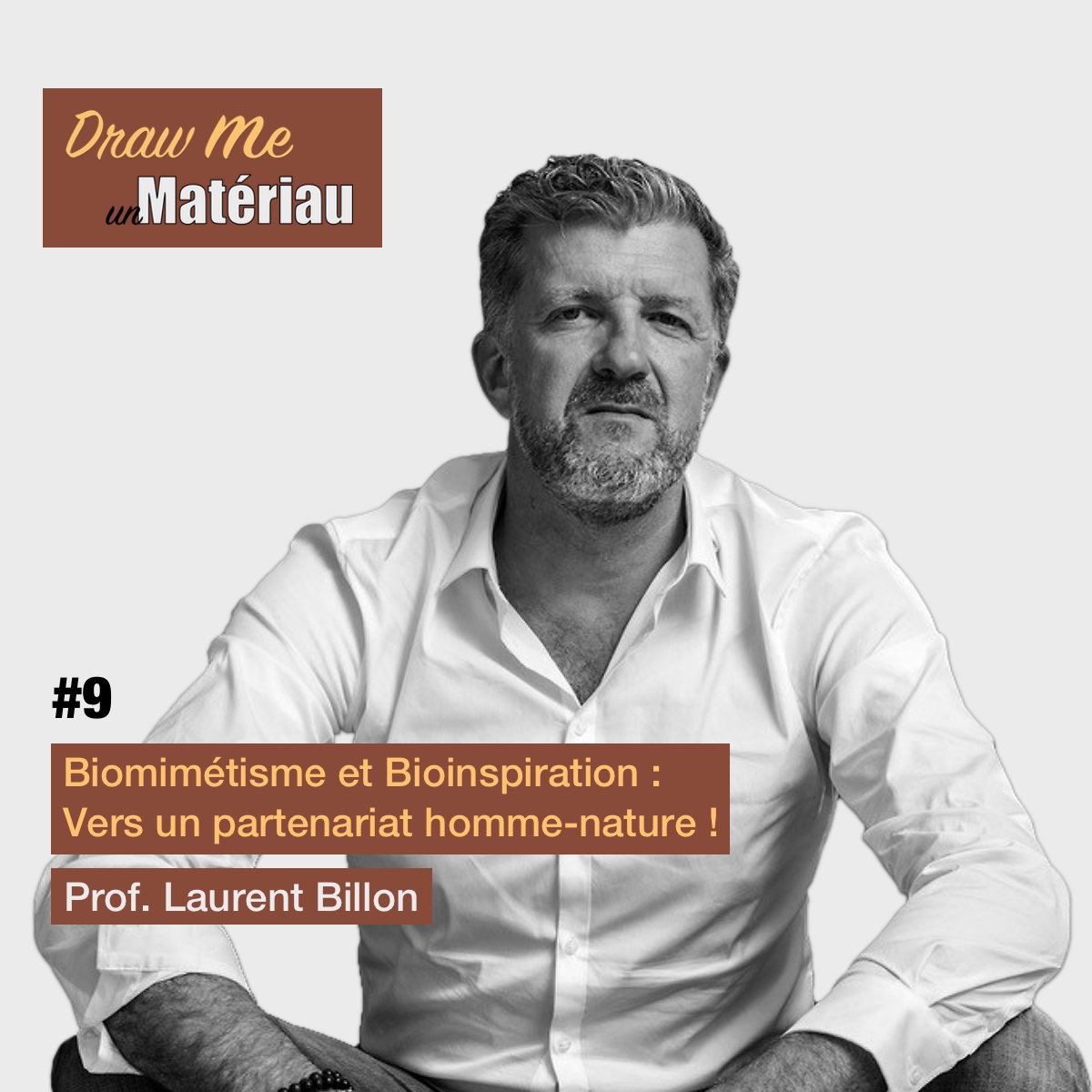 podcast innovation laurent billon science humain matériau matériaux interview français polymères professeur pau biomimétisme bio inspiration bioinspiration environnemental environnement photosynthèse homme nature partenariat